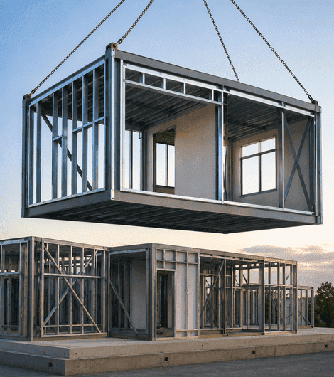 IMC Light Steel, prefabricated homes Peru, light steel construction Peru, modular homes Peru, steel structures, prefab buildings, modular construction, steel manufacturing, structural engineering, turnkey installation, steel doors, residential projects, commercial buildings, industrial structures
